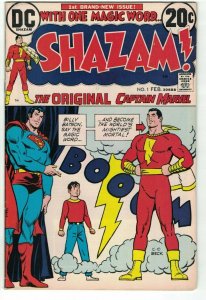 Shazam! #1 FN; DC | Captain Marvel (Billy Batson) - Nelson Bridwell - O’Neil