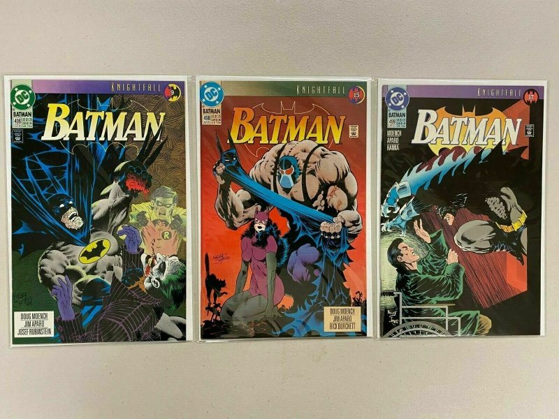 Batman lot 43 different from #452-499 avg 8.0 VF (1990-93)