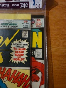 DC 3 Pack SEALED Detective Comics #450 Action Comics #450 Sandman #4 ~NM~ 1975