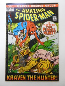 The Amazing Spider-Man #104 (1972) Marvel's Wall-Crawler! Sharp VG/Fine ...