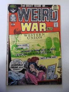 Weird War Tales #2 (1971) VG Condition