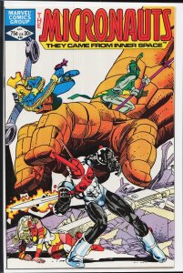 Micronauts #40 (1982) Micronauts