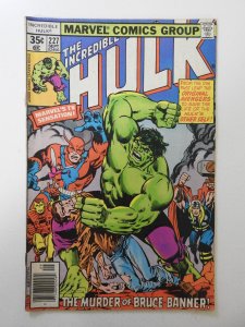 The Incredible Hulk #227 (1978) VG+ Condition