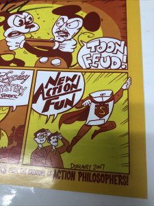 Comic Book Comics (2008) # 1 (FN/VF) Variant •  Signed Fred Van Lente •Evil Twin