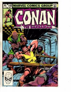 10 Conan Barbarian Marvel Comics # 126 127 129 138 139 140 145 146 147 148 GJ4