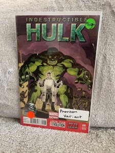 Indestructible Hulk #1 Phantom Cover (2013)