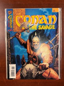 Conan The Savage # 6 VF Marvel Comic Book Magazine Kull Red Sonja 7 J312