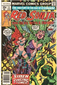 Red Sonja #6 (1977) Red Sonja