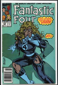 Fantastic Four #332 Newsstand Edition (1989) Fantastic Four