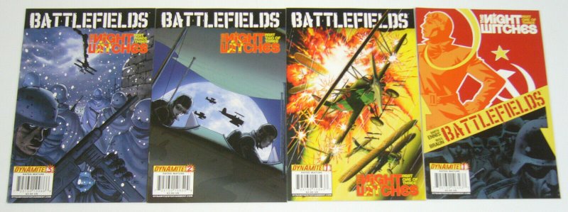 Battlefields: the Night Witches #1-3 VF/NM complete series + variant garth ennis