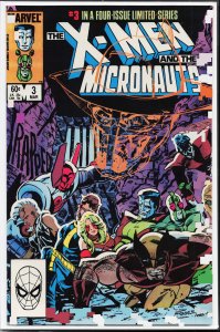The X-Men and The Micronauts #3 (1984) Micronauts