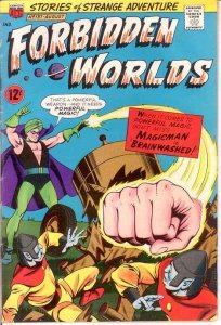 FORBIDDEN WORLDS 137 VG  August 1966 COMICS BOOK