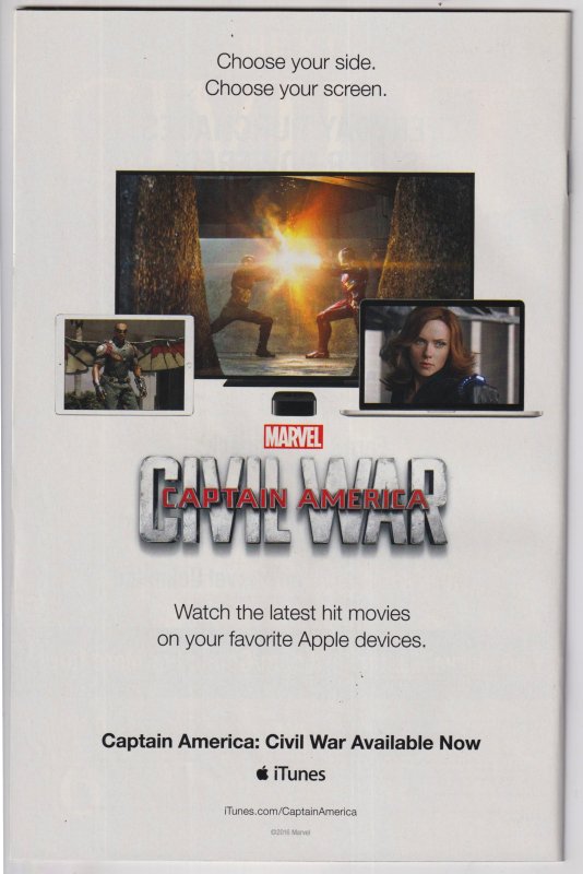 Civil War II #5 Noto Cover (2016)