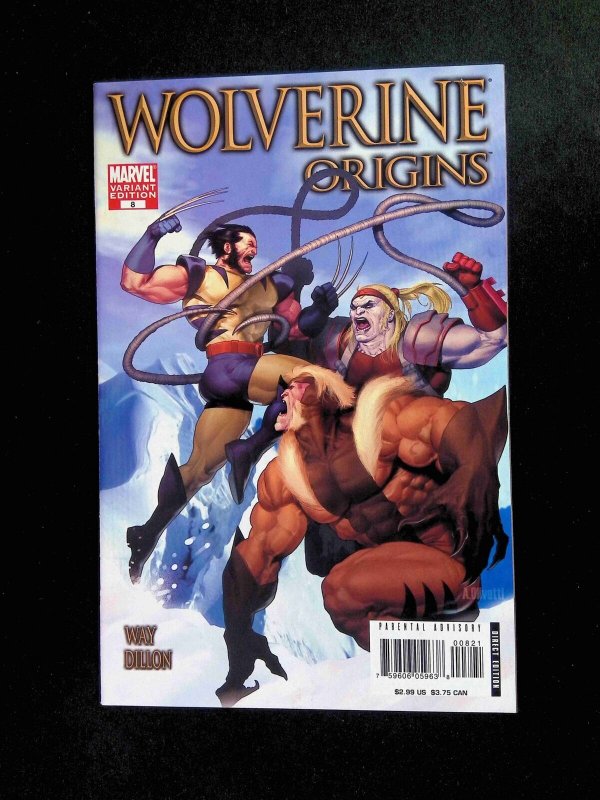 Wolverine Origins #8B  Marvel Comics 2006 NM  Olivetti Variant