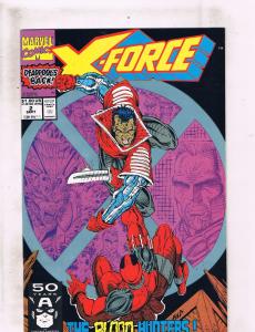 X-Force # 2 NM 1st Print Deadpool Cable Domino Marvel Comic Book X-Men ZZ5
