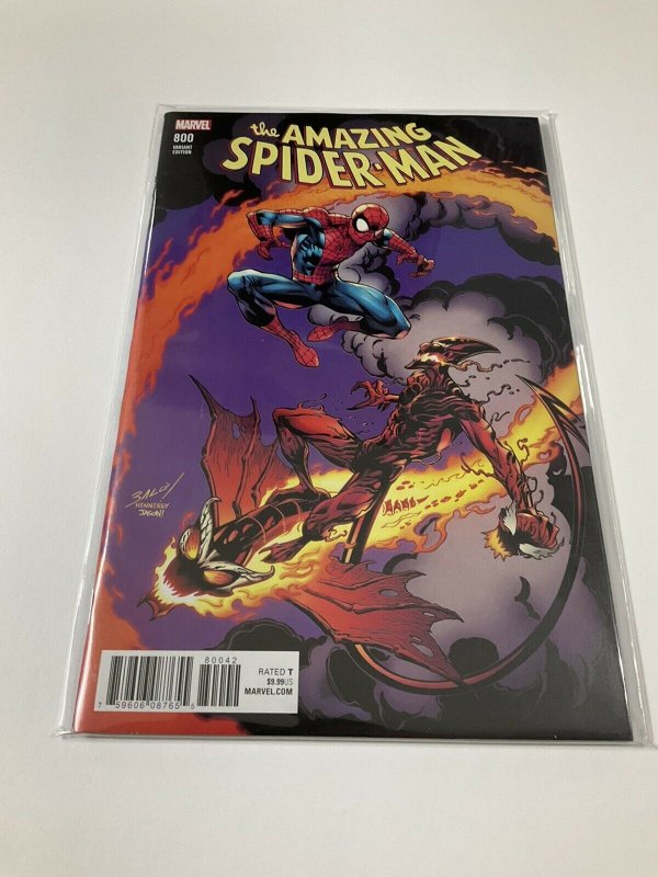 Amazing Spider-Man 800 Bagley Variant Nm Near Mint Marvel Comics