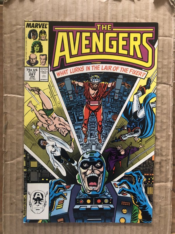 The Avengers #287 Direct Edition (1988)