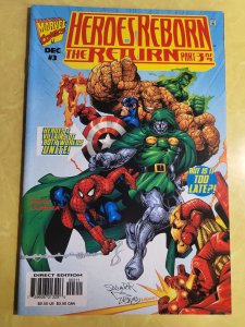 Heroes Reborn: The Return #1 through 4 (1997) Complete