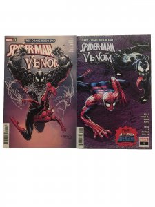 Free Comic Book Day 2021 & 2022 Spider-Man & Venom Set Ewing Ram V Wells Gleason