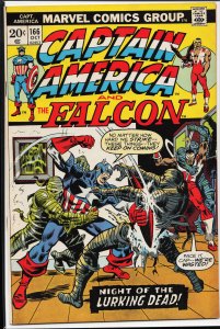 Captain America #166 (1973) Captain America and the Falcon