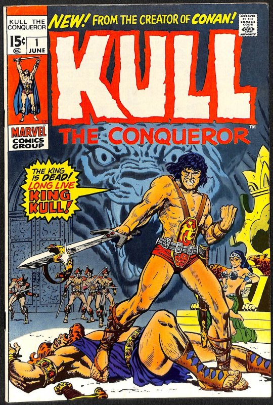 Kull the Conqueror #1 VF- 7.5