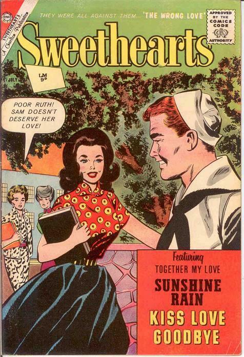 SWEETHEARTS (1954-73 CH) 66 (BRIT ED) F-VF  July 1962 COMICS BOOK