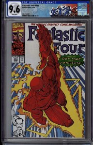 Fantastic Four 353 CGC 9.6 NM 1st Ap Mobius Loki Ultra Games Insert NBA Ad 1991