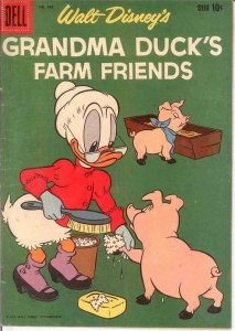 GRANDMA DUCKS FARM FRIENDS F.C. 965 VG+   1958 COMICS BOOK