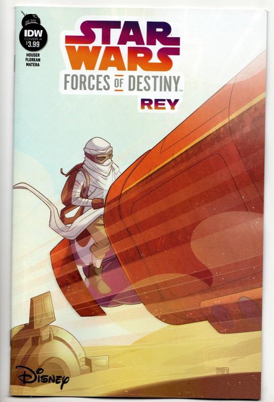 Star Wars Forces Of Destiny: Rey One-Shot / Cover A (IDW, 2018) - New (NM)