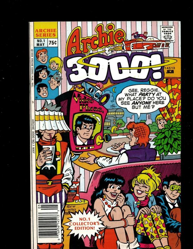 Lot Of 11 Mixed Archie Comics Faculty Funnies, R/C Adventures, 3000 WS7