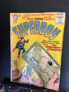 Superboy #51 (1956) fair/good 1950s Superboy key!