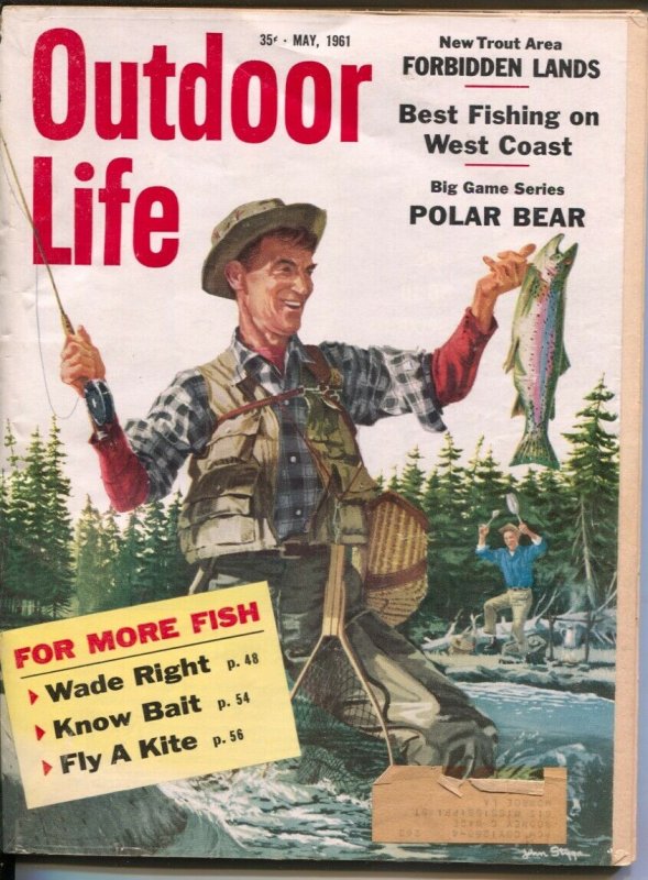 Outdoor Life 6/1961-Popular Science-hunting & fishing-forbidden lands-VG
