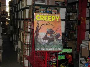 CREEPY 10  CVR FRAZETTA CLASSIC GIANT POSTER shelfwear