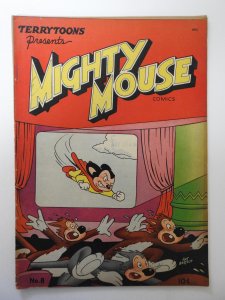 Paul Terry's Mighty Mouse Comics #8 FN- Condition!