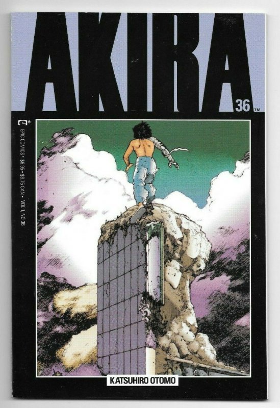 Akira #36 NM- High Grade 1st Print Epic Comics Katsuhiro Otomo 1995 Rare HTF 