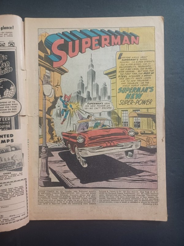 Action Comics #221 - Superman - 1956 - GD+