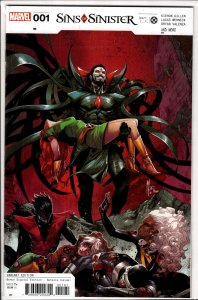 Sins of Sinister Checchetto Cover (2023) Mr. Sinister