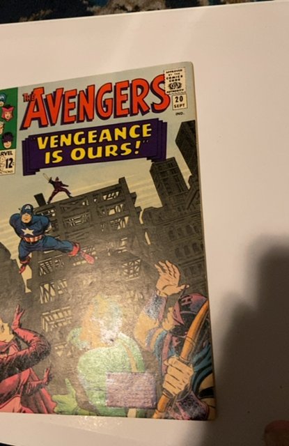 The Avengers #20 (1965)vengeance is ours