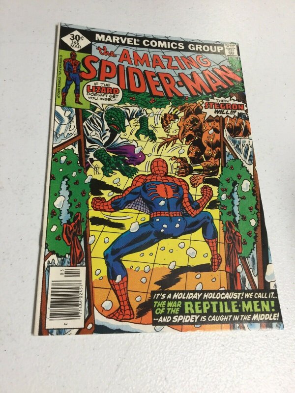 Amazing Spider-Man 166 Vf+ Very Fine+ 8.5 Marvel Comics