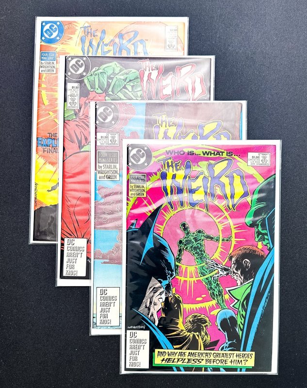 The Weird #1-4 [Lot of 4 bks] (1988) Jim Starlin - VF/NM!