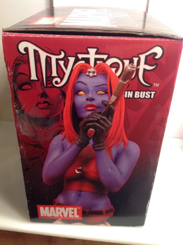    Diamond Select Toys Mystique resin mini-bust MIB #0485/2500 2004 Marvel X-Men