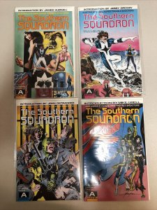 Southern Squadron (1990) #1 2 3 4 (VF+/NM) Complete Set Aircel David de Vries