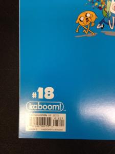 Adventure Time 18 Cover B Virgin Variant NM