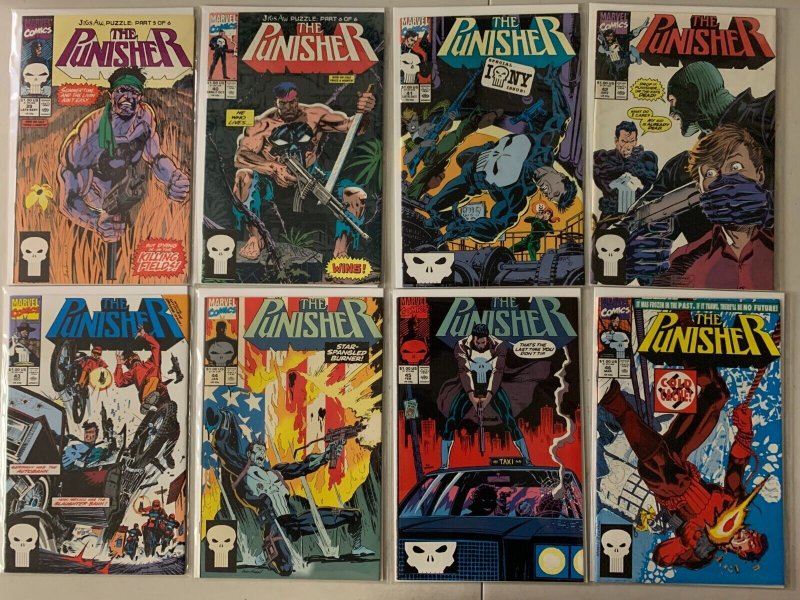 The Punisher comics lot #2-55 + 4 annuals 44 diff avg 6.0 (1987-91)