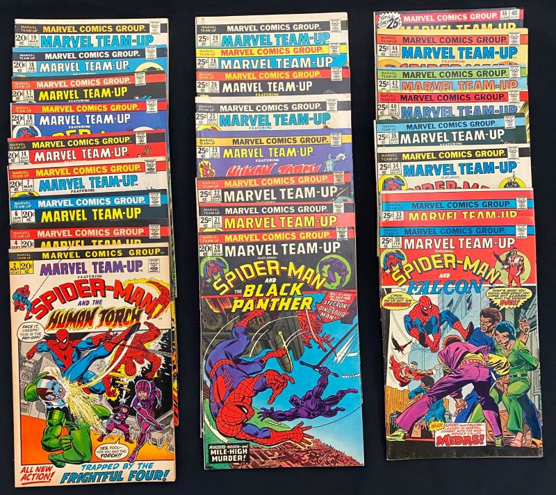 Marvel Team-Up Featuring Spider-Man - 26 book lot