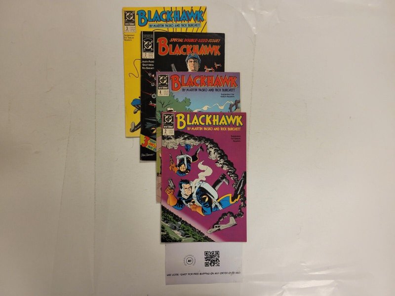 4 Blackhawk DC Comic Books #2 3 4 7 9 TJ34