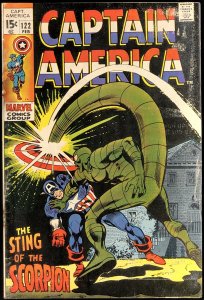 Captain America #122 (1970) G+
