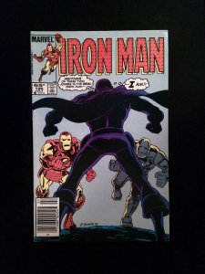Iron Man #196  MARVEL Comics 1985 VF NEWSSTAND
