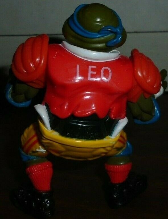 Football Leo Leonardo Action Figure Teenage Ninja Turtle Action Figure 1991