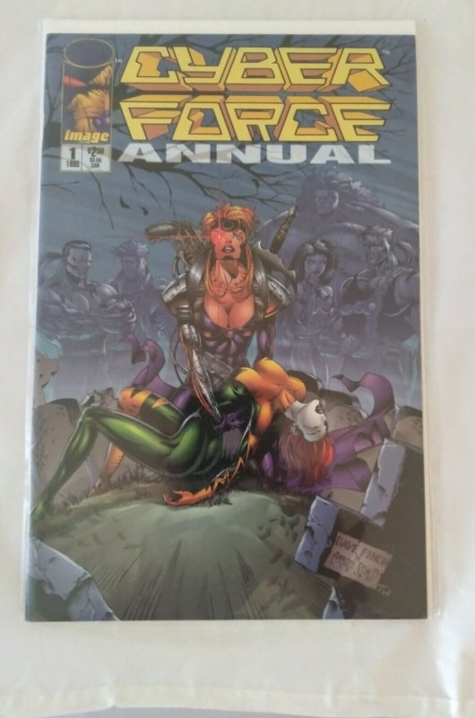 IMAGE COMICS Cyber Force #1 Annual Book BAGGED BOARDED NM